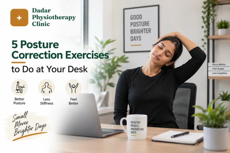 5 Posture Correction Exercises to Do at Your Desk