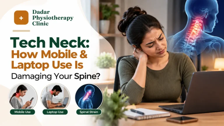 Mobile and Laptop Use Damaging Your Spine