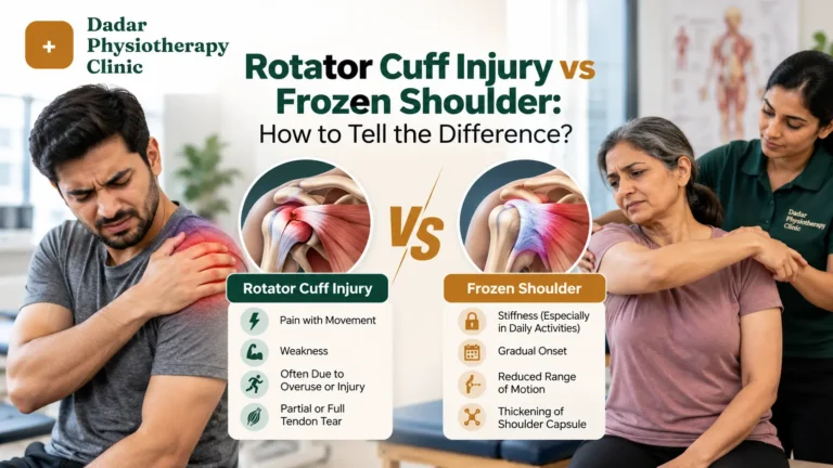 Rotator Cuff vs Frozen Shoulder